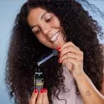 laSaponaria Amla Silicona vegetal - Aceite para cabello seco (30 ml) - domestica el cabello rebelde