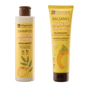 Champú con salvia y limón BIO (200 ml)