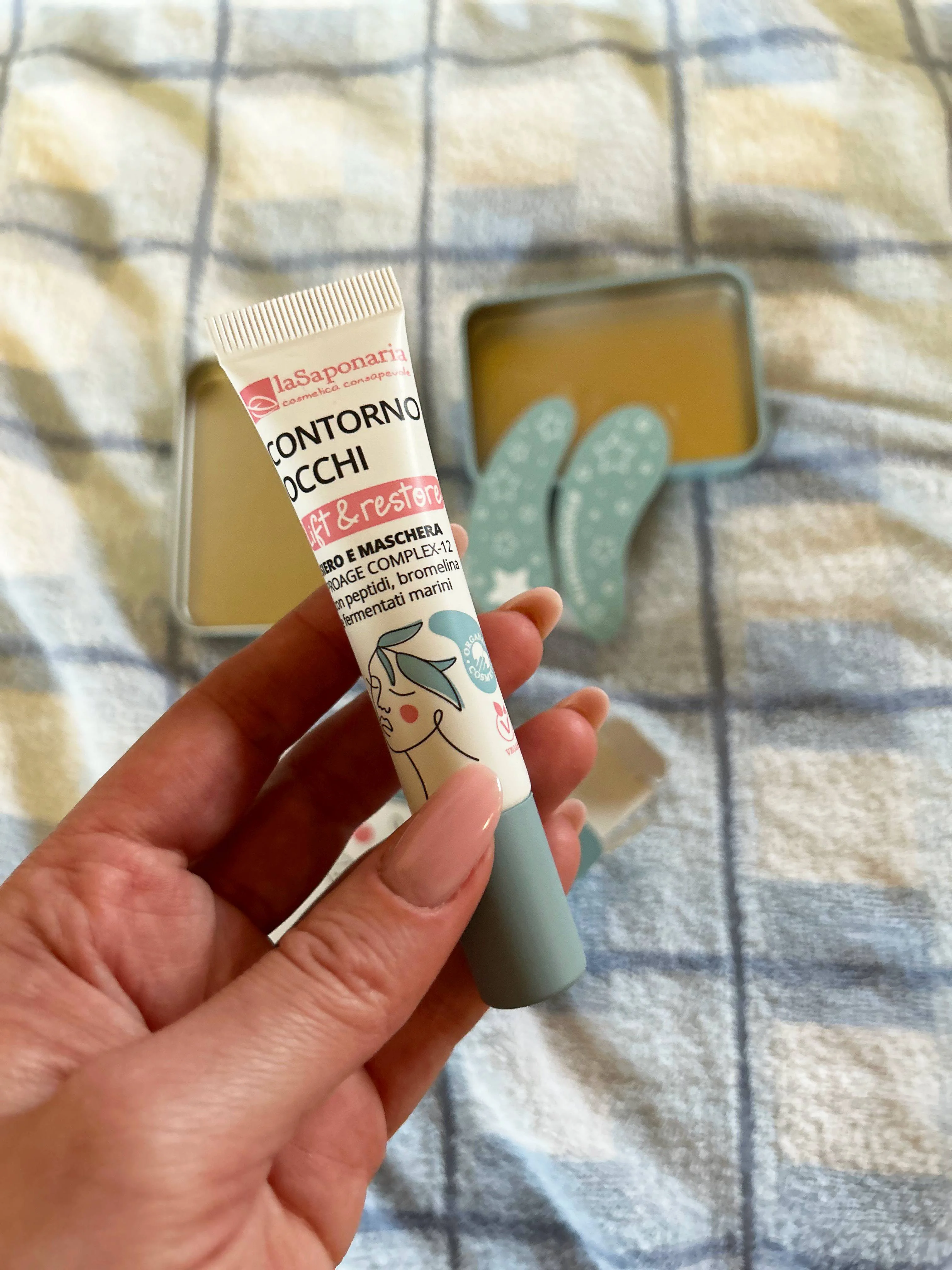 laSaponaria Sérum para el contorno de ojos Lift & Restore BIO (15 ml) - aspecto fresco y firme