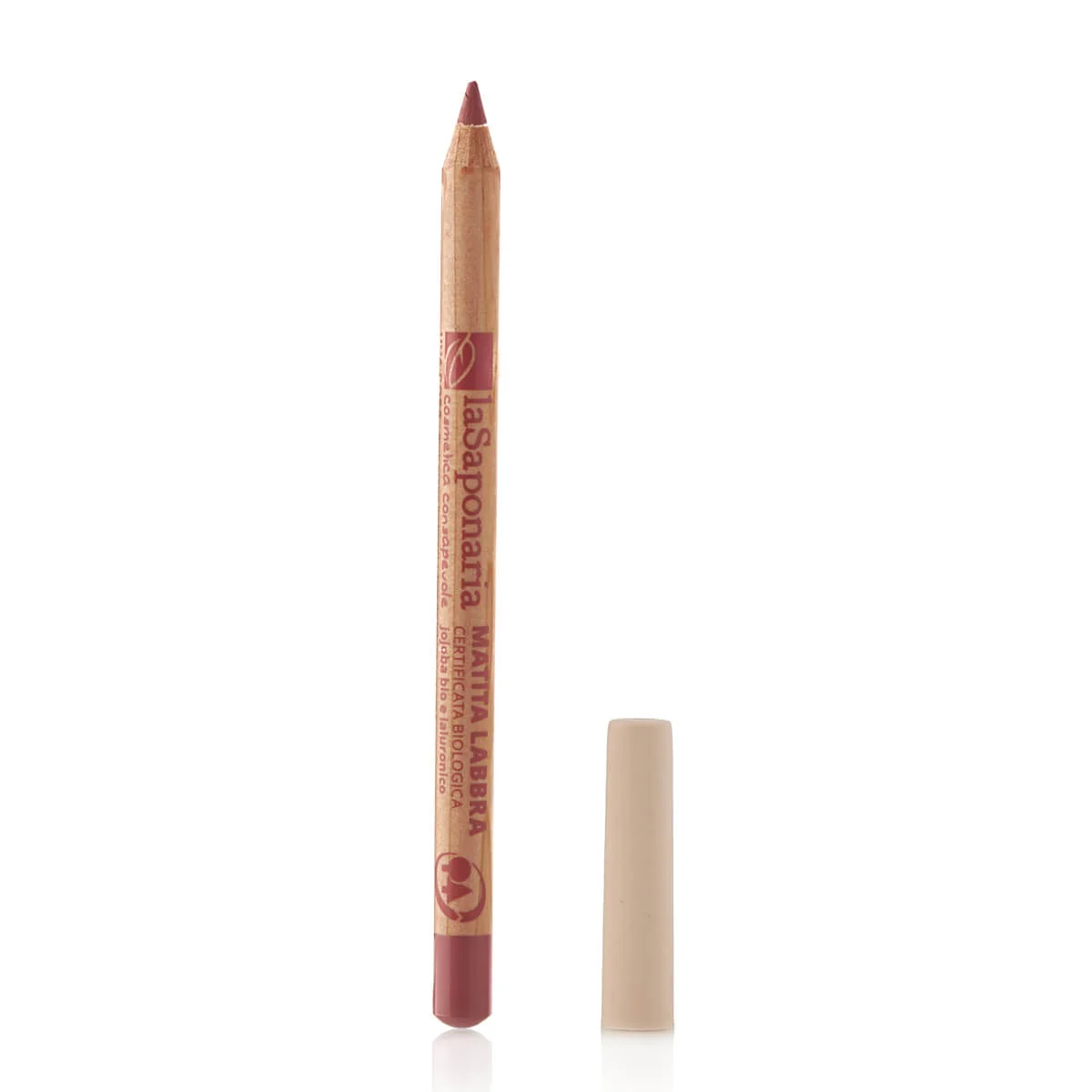 laSaponaria Lápiz de labios con jojoba BIO (1,1 g) Warm Nude - 3 tonos