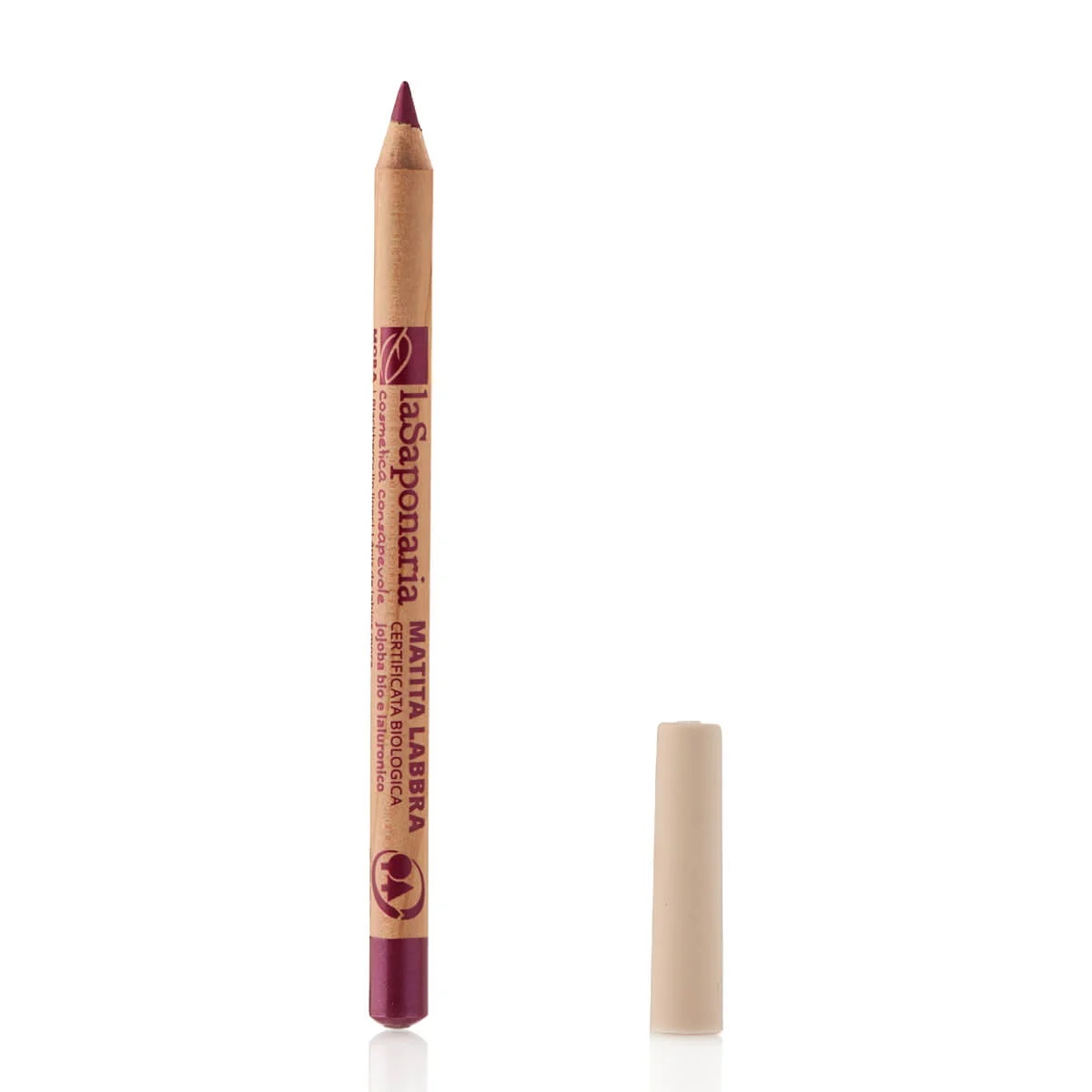 laSaponaria Lápiz de labios con jojoba BIO (1,1 g) Warm Nude - 3 tonos