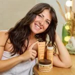 laSaponaria Acondicionador nutritivo con girasol y aguacate para cabello seco y dañado 30 ml