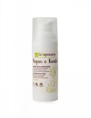 laSaponaria Crema nutritiva para pieles secas y maduras con aceite de argán BIO (50 ml)