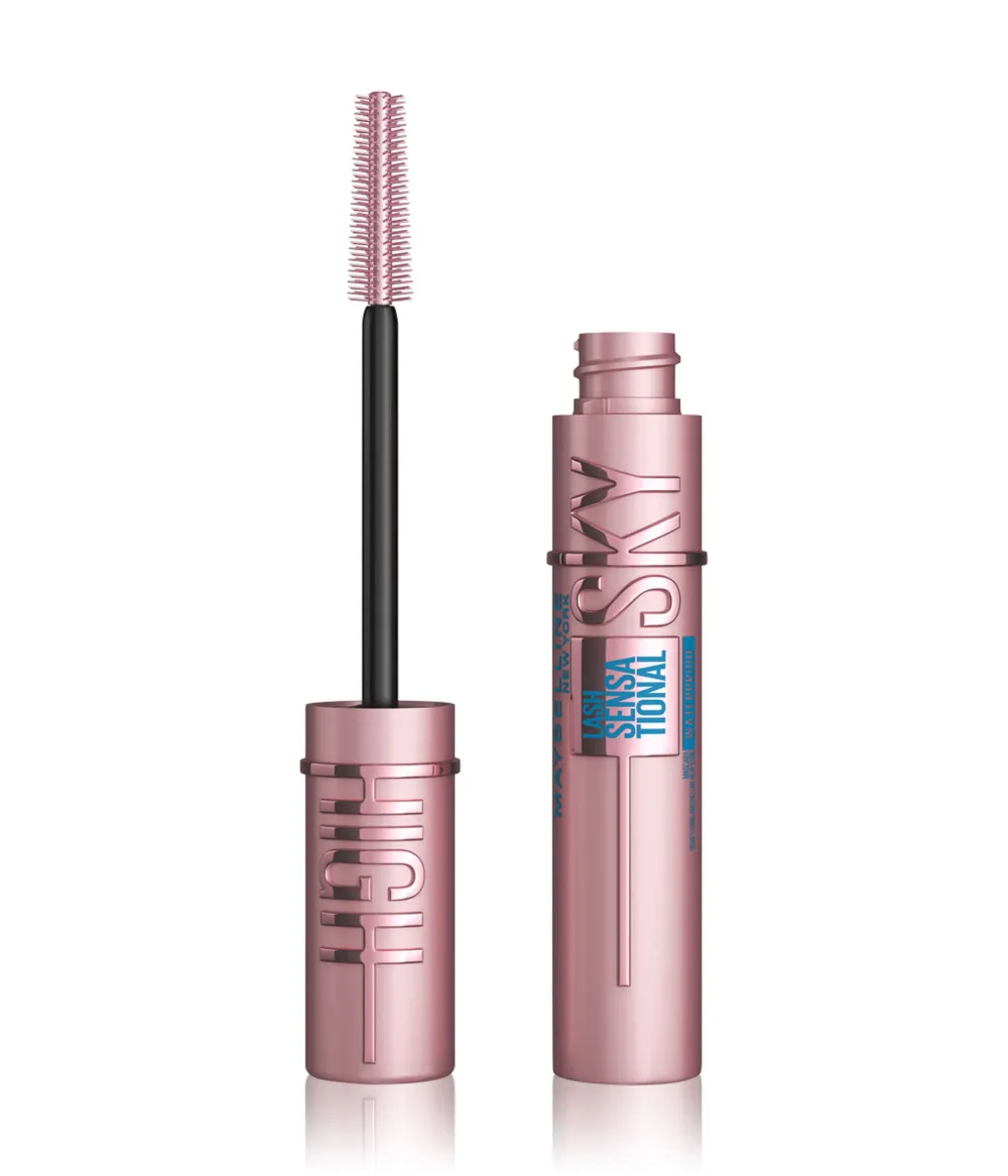 Lash Sensational Sky High Máscara de pestañas resistente al agua (01 Very Black) 6 ml