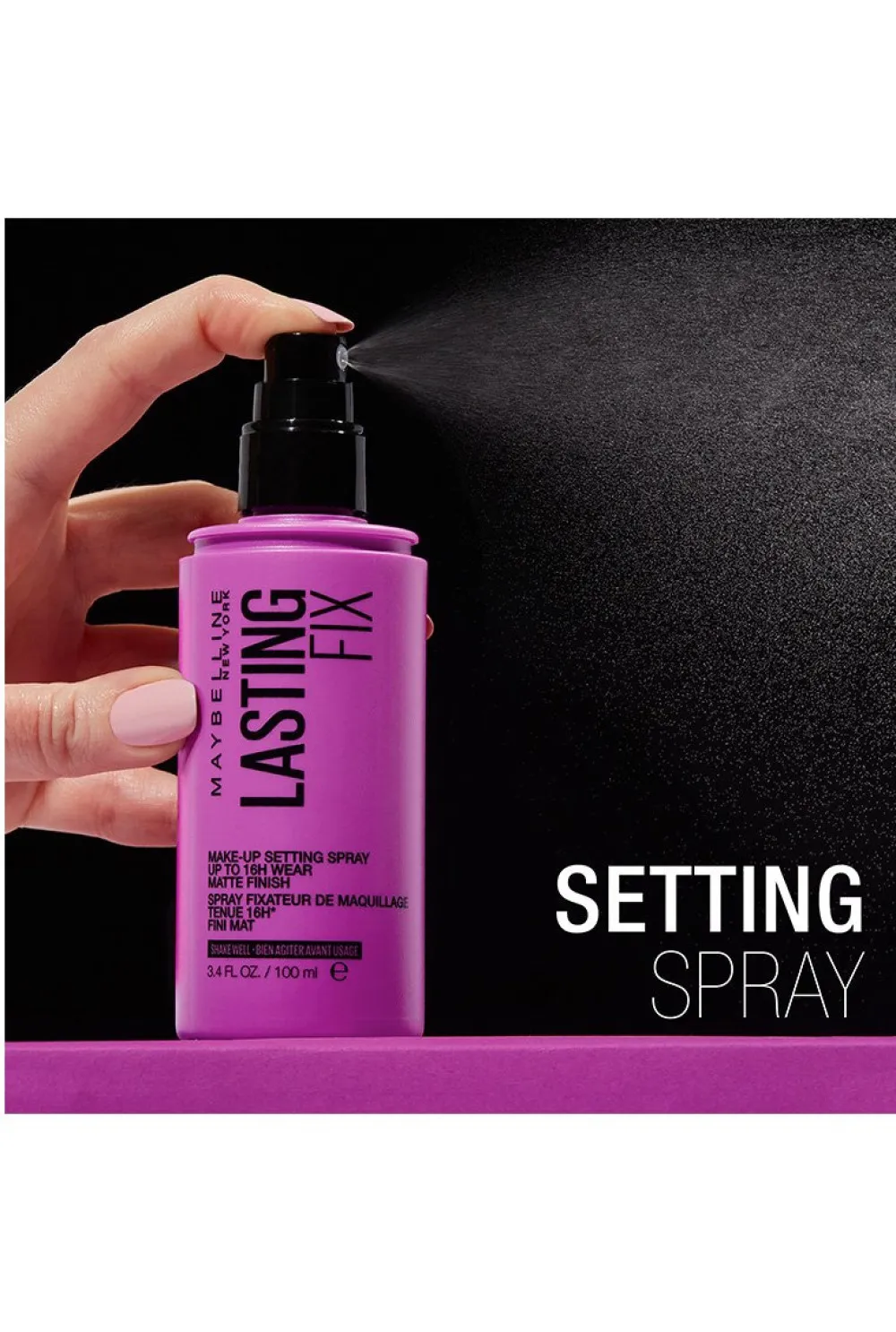 Lasting Fix Spray Fijador de Maquillaje Acabado Mate 100 ml