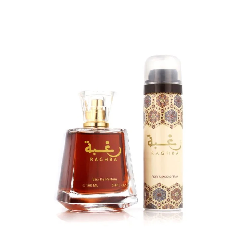 Raghba Eau de Parfum unisex 100 ml + desodorante en spray 50 ml