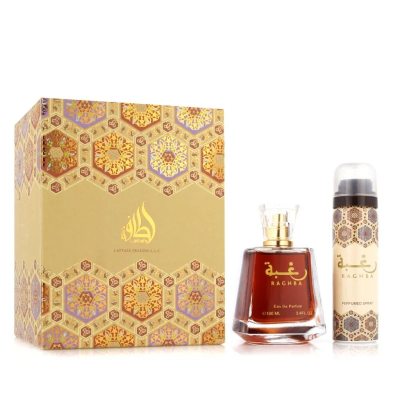 Raghba Eau de Parfum unisex 100 ml + desodorante en spray 50 ml