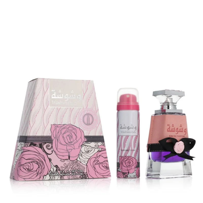 Washwashah agua de perfume para mujer 100 ml + desodorante en spray 75 ml