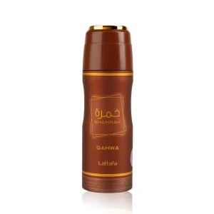 Lattafa Khamrah Qahwa desodorante en spray unisex