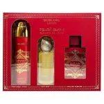 Badee Al Oud Sublime set de regalo - 100 ml + spray perfumado 200 ml + bruma capilar eau de parfum 50 ml