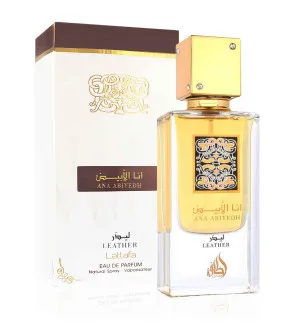 Lattafa Ana Abiyedh Leather agua de perfume unisex 60 ml