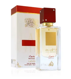 Lattafa Ana Abiyedh Rouge agua de perfume unisex 60 ml