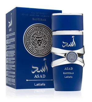Lattafa Asad Zanzibar agua de perfume para hombres 100 ml