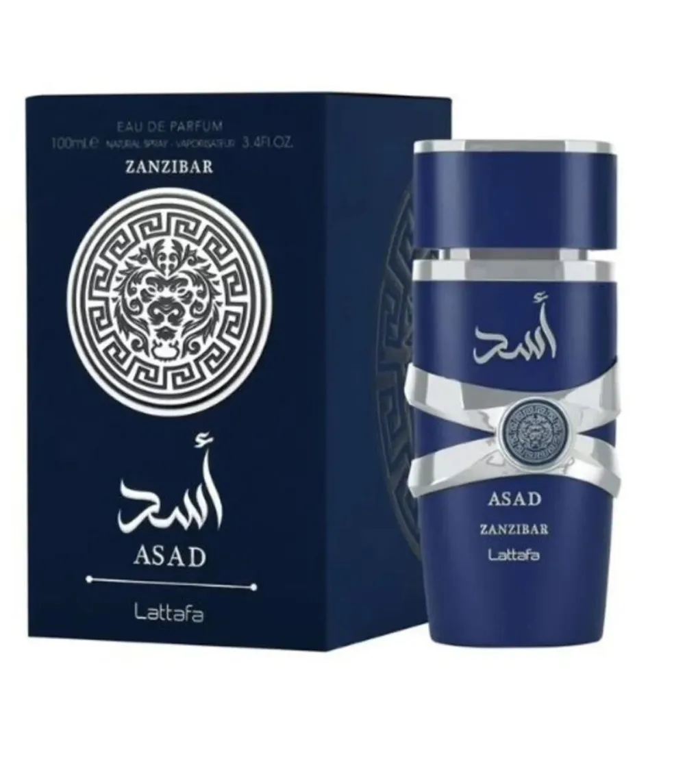 Asad Zanzibar agua de perfume para hombres 100 ml