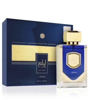 Lattafa Liam Blue Shine agua de perfume unisex 100 ml