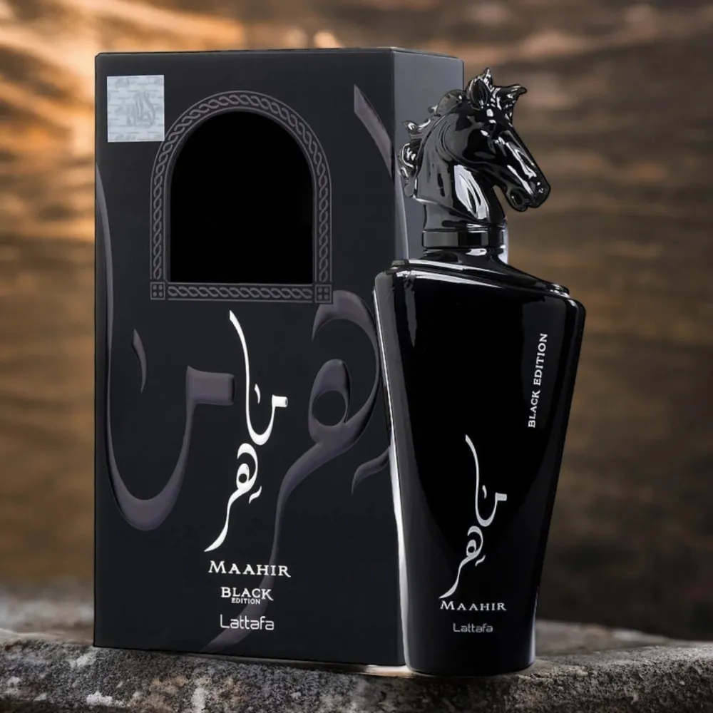 Maahir Black Edition agua de perfume unisex 100 ml
