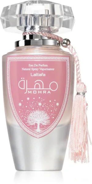 Lattafa Mohra Silky Rose agua de perfume para mujer 100 ml