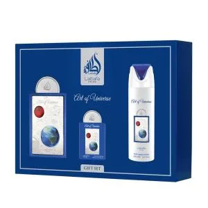 Lattafa Pride Art Of Universe EDP 100 ml + EDP 20 ml + DEO en spray 200 ml UNISEX