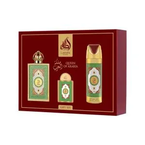 Lattafa Pride Queen Of Arabia EDP 100 ml + EDP 20 ml + DEO en spray 200 ml W