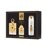 Lattafa Pride Tharwah Gold EDP 100 ml + EDP 20 ml + spray corporal 200 ml UNISEX