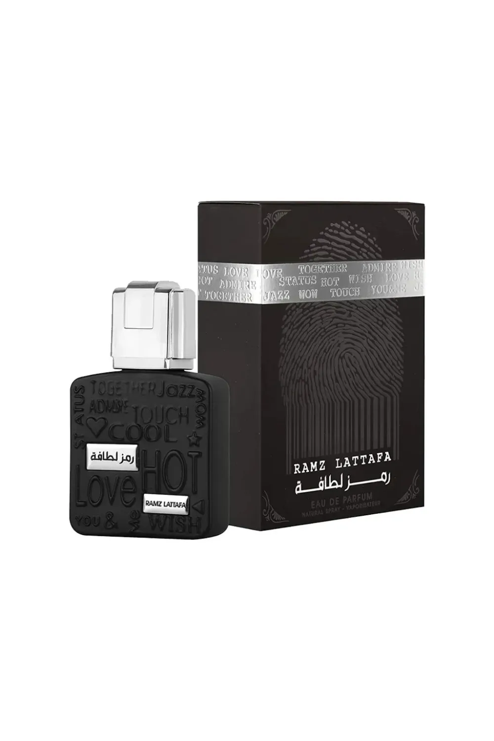 Ramz Silver agua de perfume para hombres 100 ml