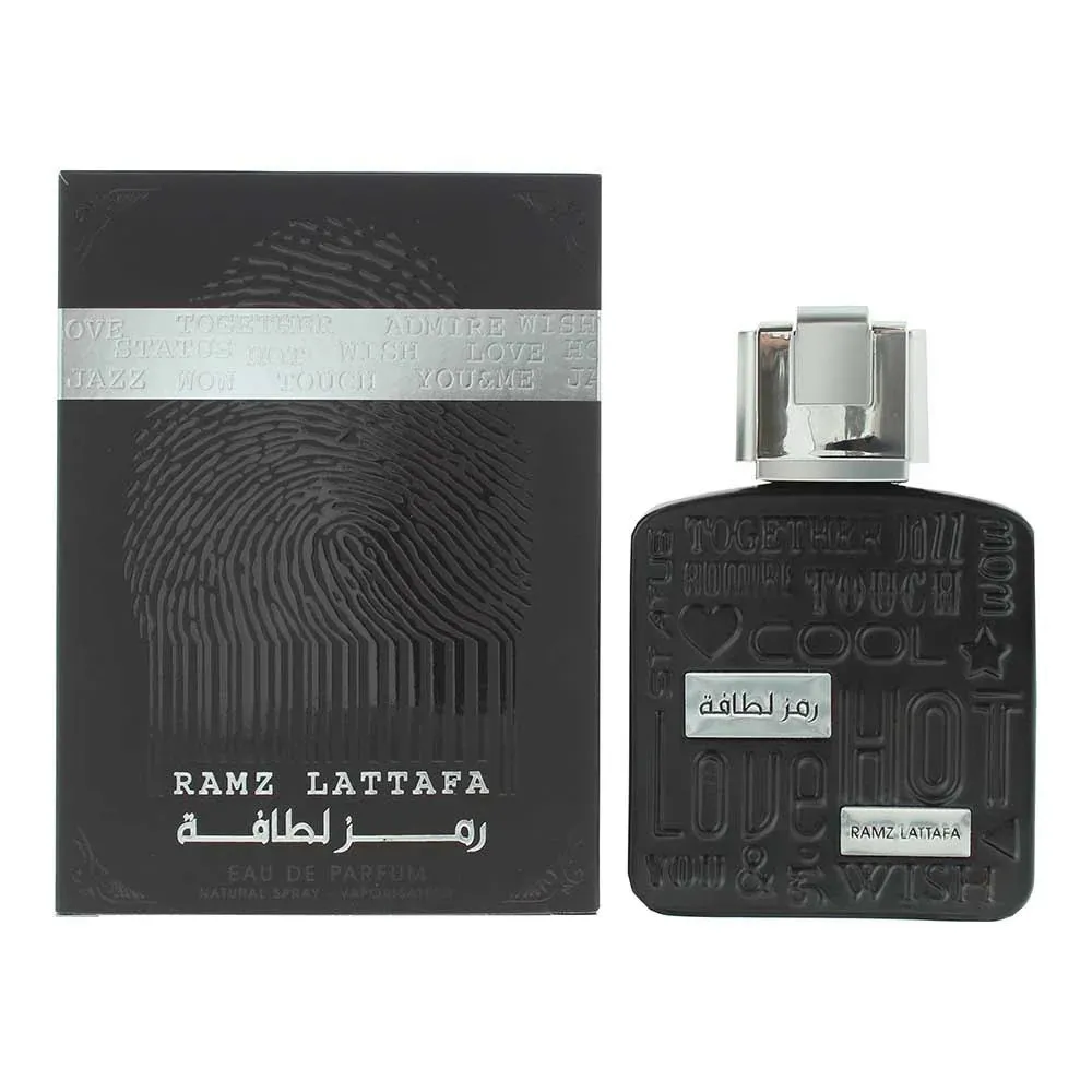 Ramz Silver agua de perfume para hombres 100 ml