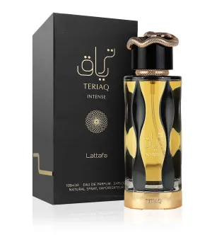 Lattafa Teriaq Intense agua de perfume unisex 100 ml