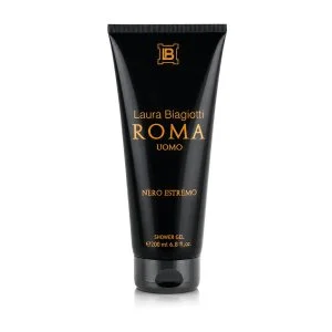 Laura Biagiotti Roma Uomo Nero Estremo gel de ducha para hombre
