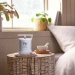 Lavender & Cedar vela aromática con mecha de madera 275 g