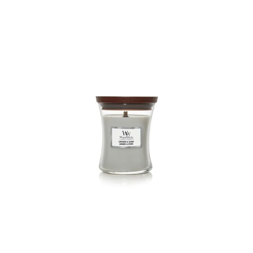 Lavender & Cedar vela aromática con mecha de madera 275 g