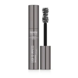 Lavera Máscara de pestañas Lash to Impress (13 ml) - negra - volumen y nutrición sin manchas