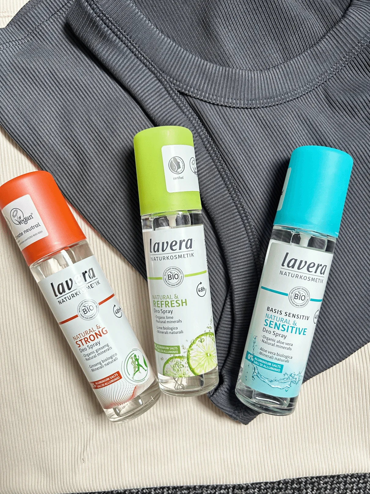 Lavera Desodorante en spray Strong (75 ml) - protección de hasta 48 horas