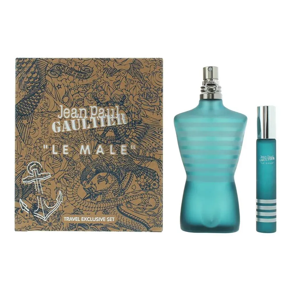 Le Male 125 ml + EDT eau de toilette para hombre 20 ml