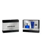 Legend Blue 100 ml + gel de ducha para cuerpo y cabello 100 ml + EDP MINI 2 x agua de perfume para hombre 8 ml