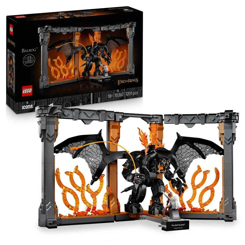 Icons 10367 Sujetalibros: El Señor de los Anillos – Balrog™