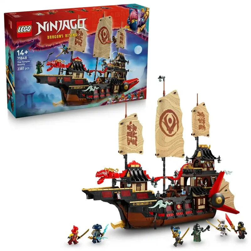 NINJAGO® 71848 Recompensa del templo