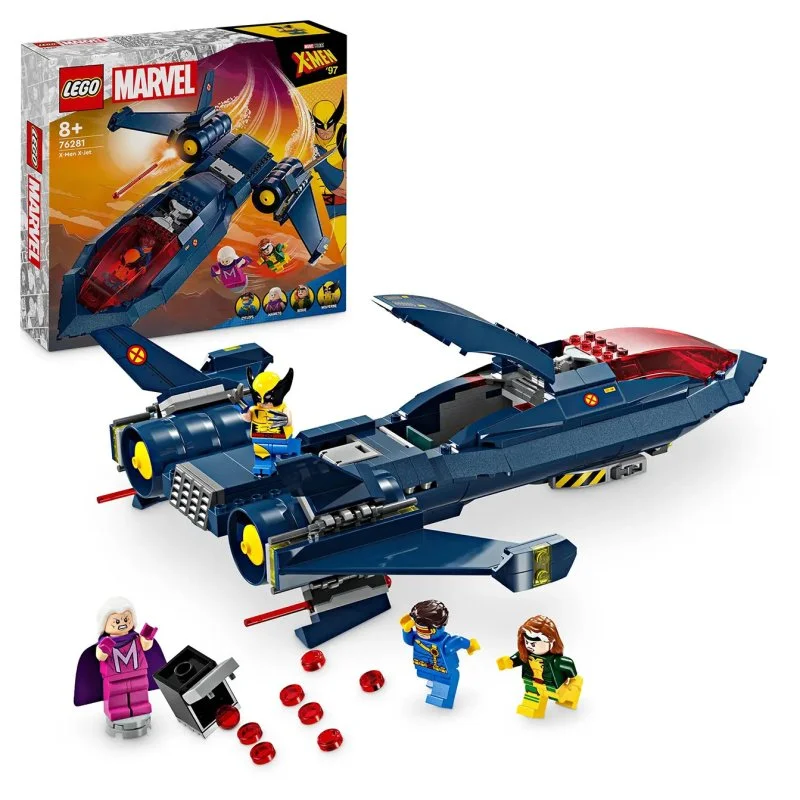 Marvel 76281 Avión a reacción X-Men X-Jet