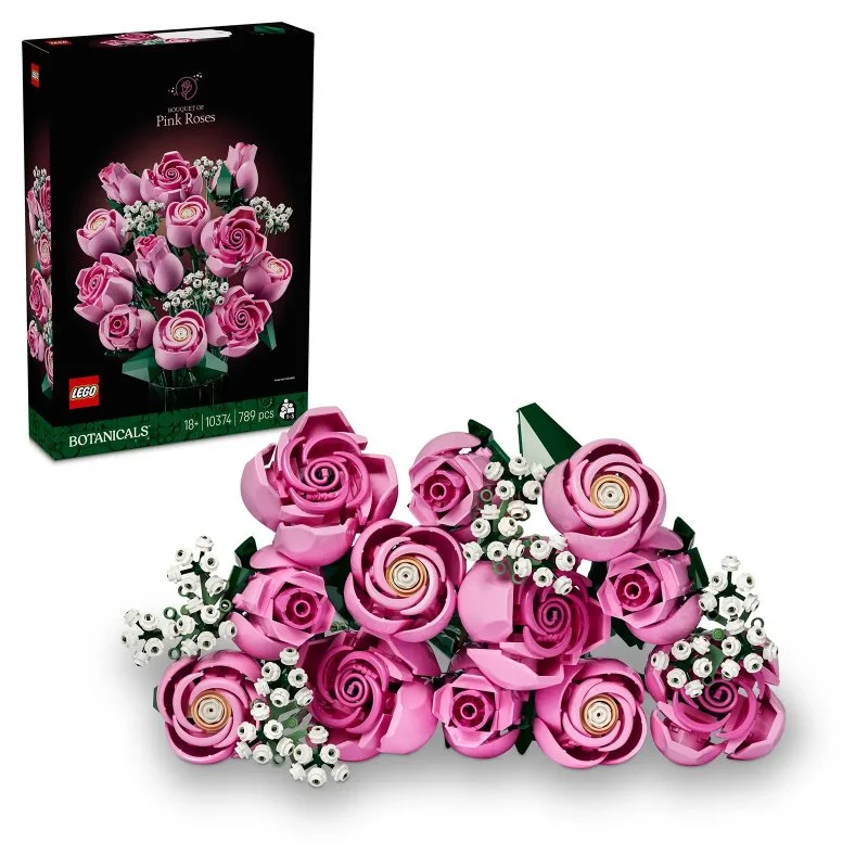 10374 Ramo de rosas rosadas