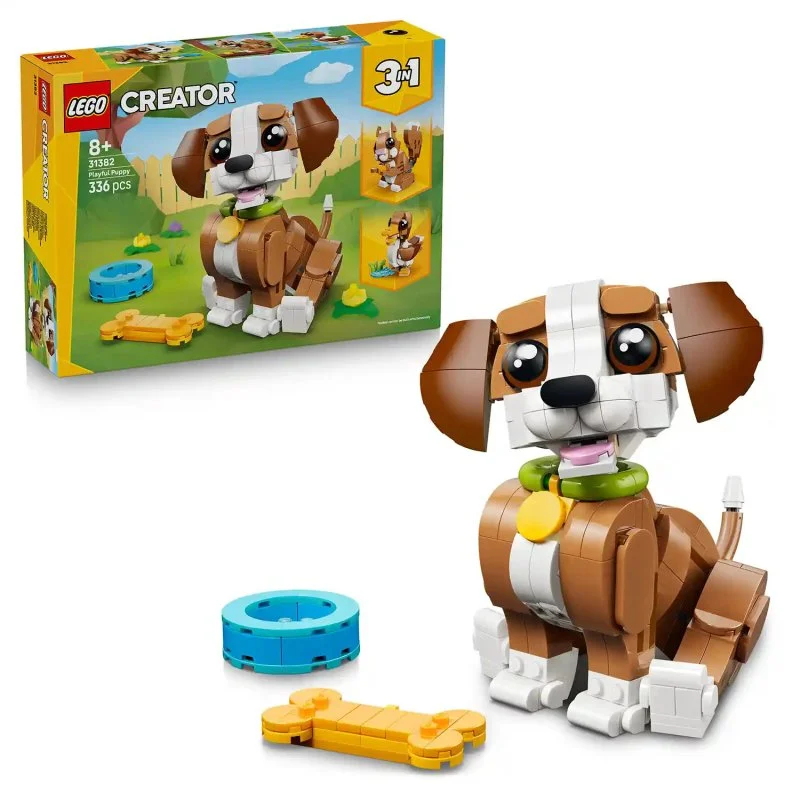 Creator 3 en 1 31382 Animales adorables: Cachorrito adorable