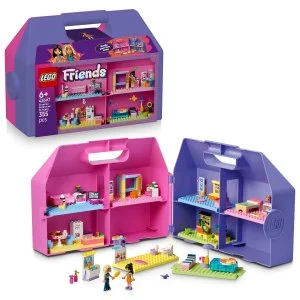 LEGO® Friends 42697 Maletín creativo y casa de muñecas