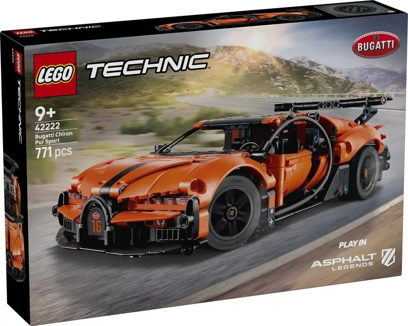 Technic 42222 Hiperdeportivo Bugatti Chiron Pur Sport