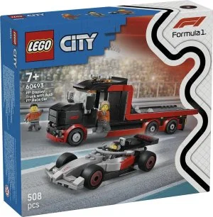 LEGO® City 60493 Camión de exhibición F1® con coche de carreras Audi F1®