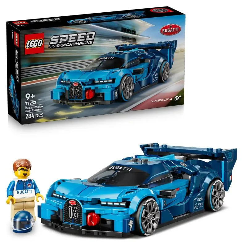 Speed Champions 77253 Coche hiperdeportivo Bugatti Vision GT