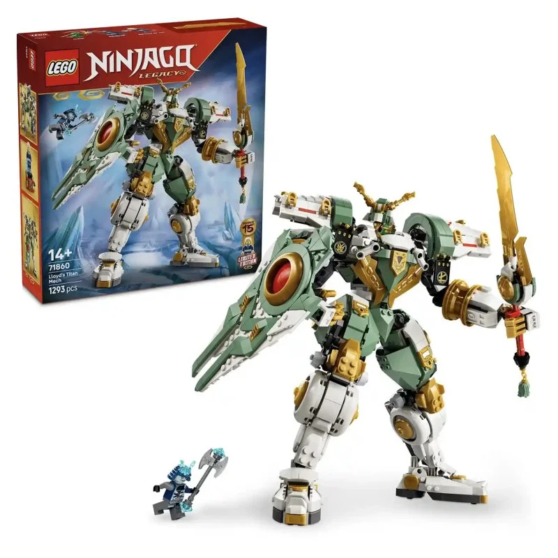 NINJAGO® 71860 Robot titán de Lloyd: 15 años de NINJAGO