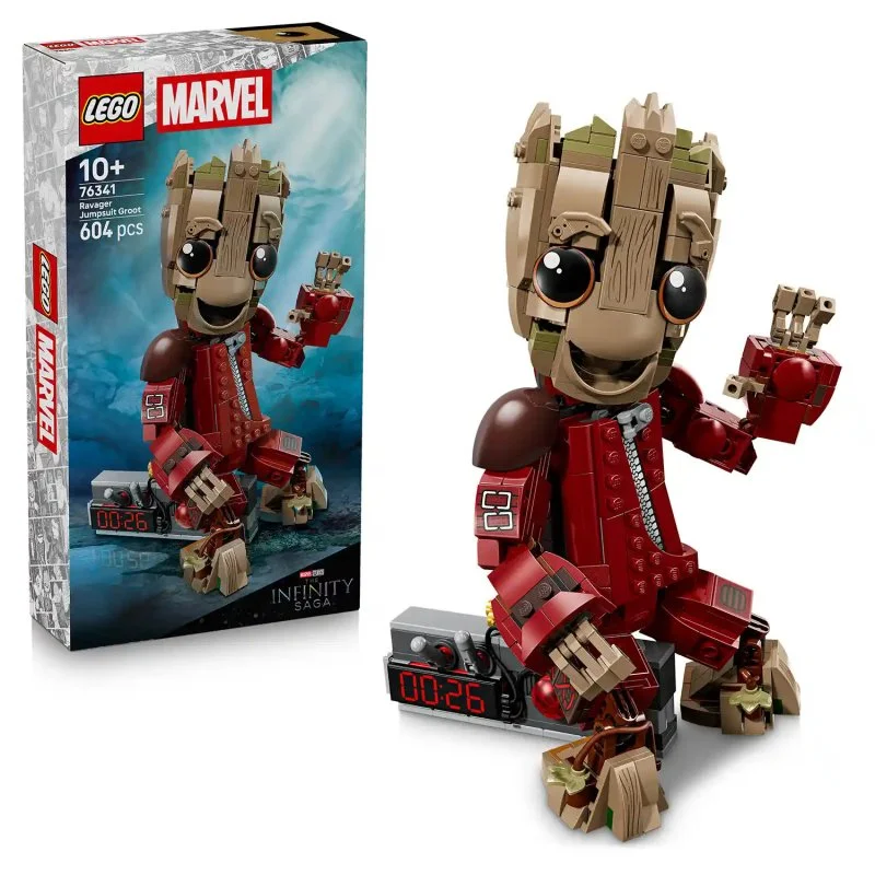 ǀ Marvel 76341 Groot con el uniforme de los Saqueadores