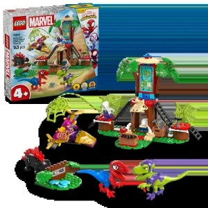 LEGO® Marvel Spidey y sus sorprendentes amigos 11200 Spidey, Gobby y la batalla con el raptor en la base del árbol