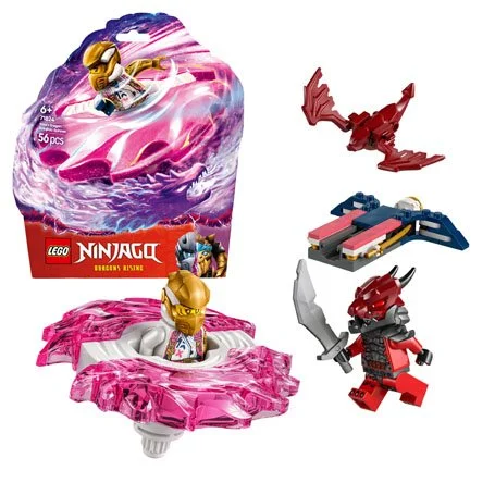 NINJAGO® 71824 Peonza Spinjitzu de dragón de Sora