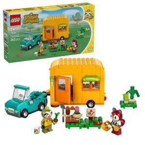 LEGO® Animal Crossing™ 77054 Leif, caravana y jardinería