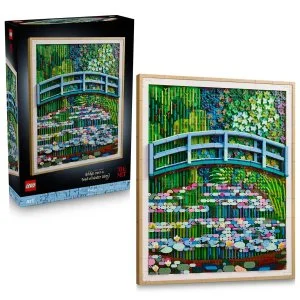 LEGO® Art 31220 Claude Monet – Puente sobre el estanque con nenúfares