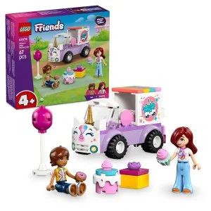 LEGO® Friends 42675 Vehículo de reparto de unicornio con tarta